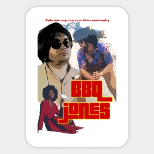 BBQ Jones Sticker